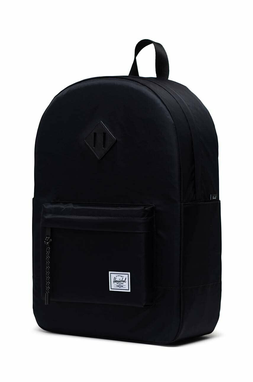 Herschel rucsac culoarea negru mare neted - Pled.ro