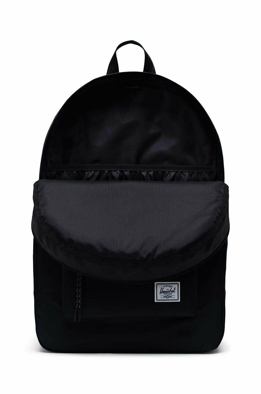 Herschel rucsac culoarea negru mare neted - Pled.ro