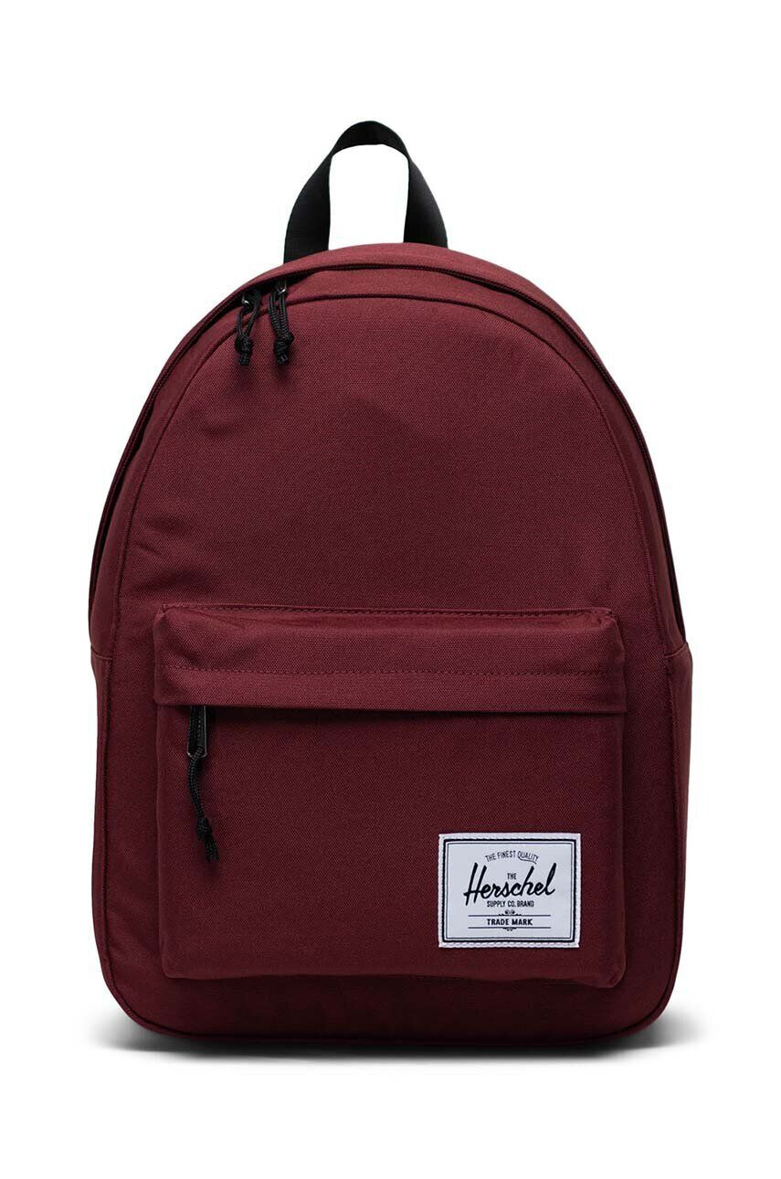 Herschel rucsac Classic Backpack culoarea bordo mare neted - Pled.ro