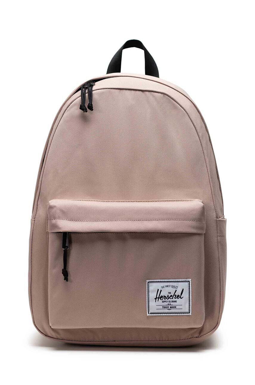 Herschel rucsac Classic XL Backpack culoarea bej mare neted - Pled.ro