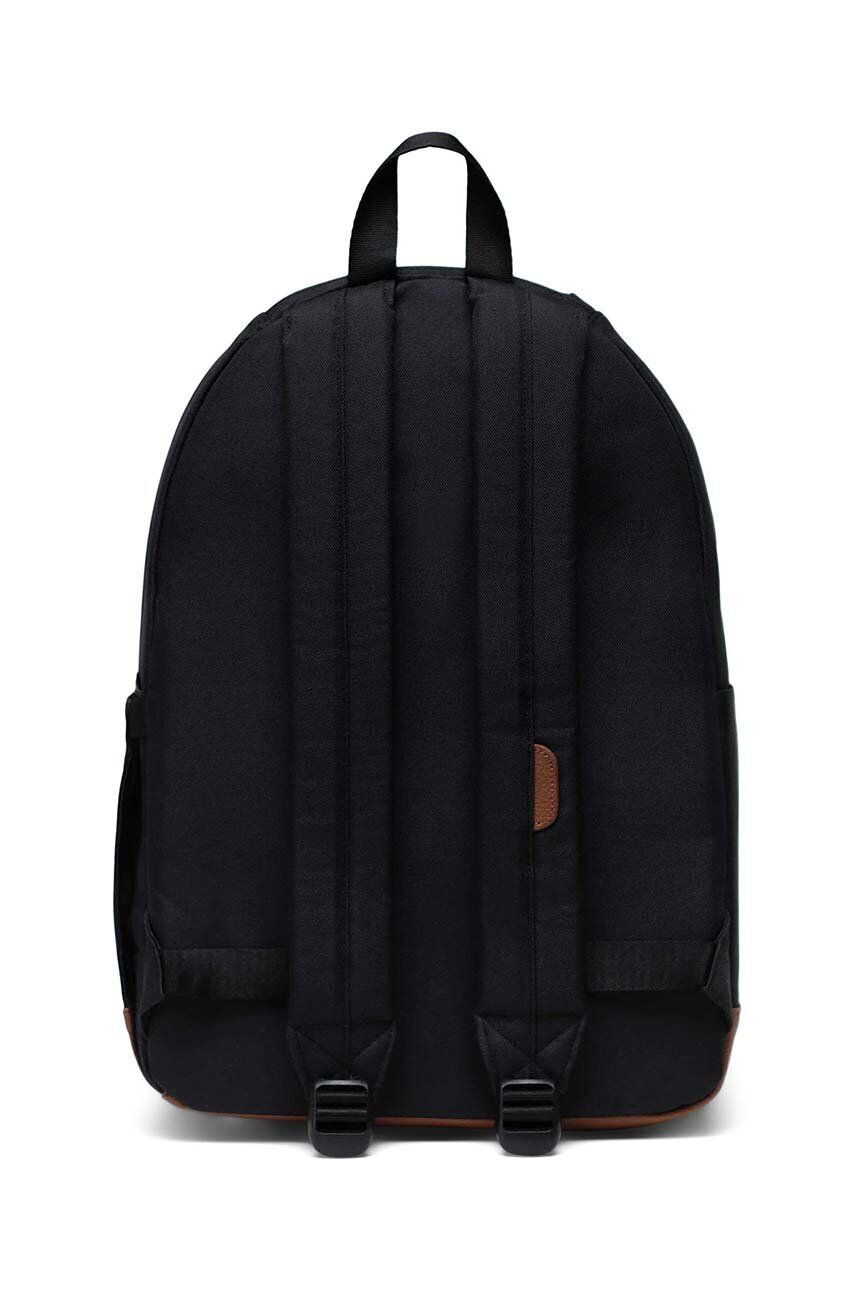 Herschel rucsac Pop Quiz Backpack culoarea negru mare neted - Pled.ro