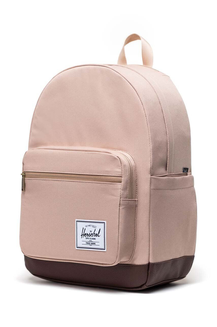 Herschel rucsac Pop Quiz Backpack culoarea bej mare neted - Pled.ro