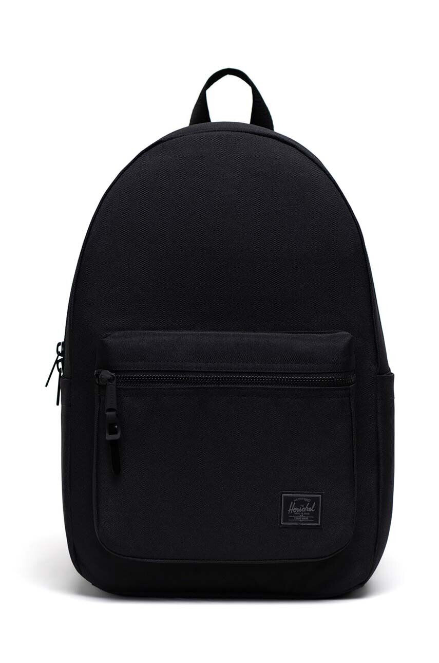 Herschel rucsac Settlement Backpack culoarea negru mare neted - Pled.ro