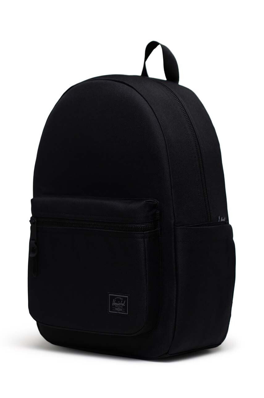 Herschel rucsac Settlement Backpack culoarea negru mare neted - Pled.ro