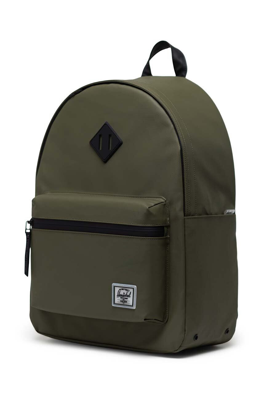 Herschel rucsac Water Resistant Classic X-Large culoarea verde mare neted 11015.04281.OS-IvyGreen - Pled.ro