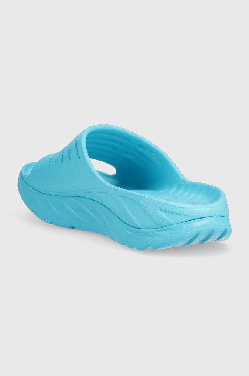 Hoka One One papuci Ora Recovery culoarea turcoaz - Pled.ro