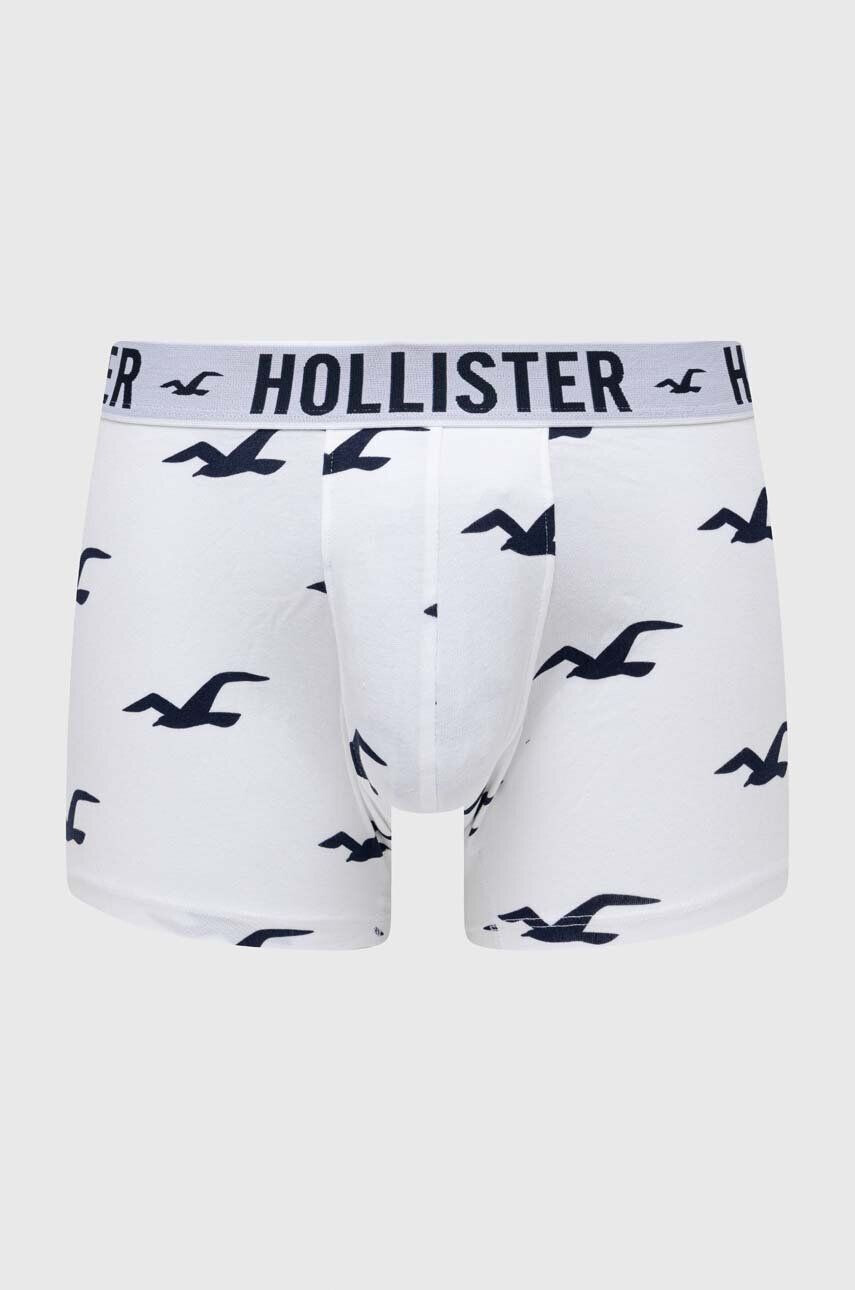 Hollister Co. boxeri 3-pack barbati culoarea rosu - Pled.ro