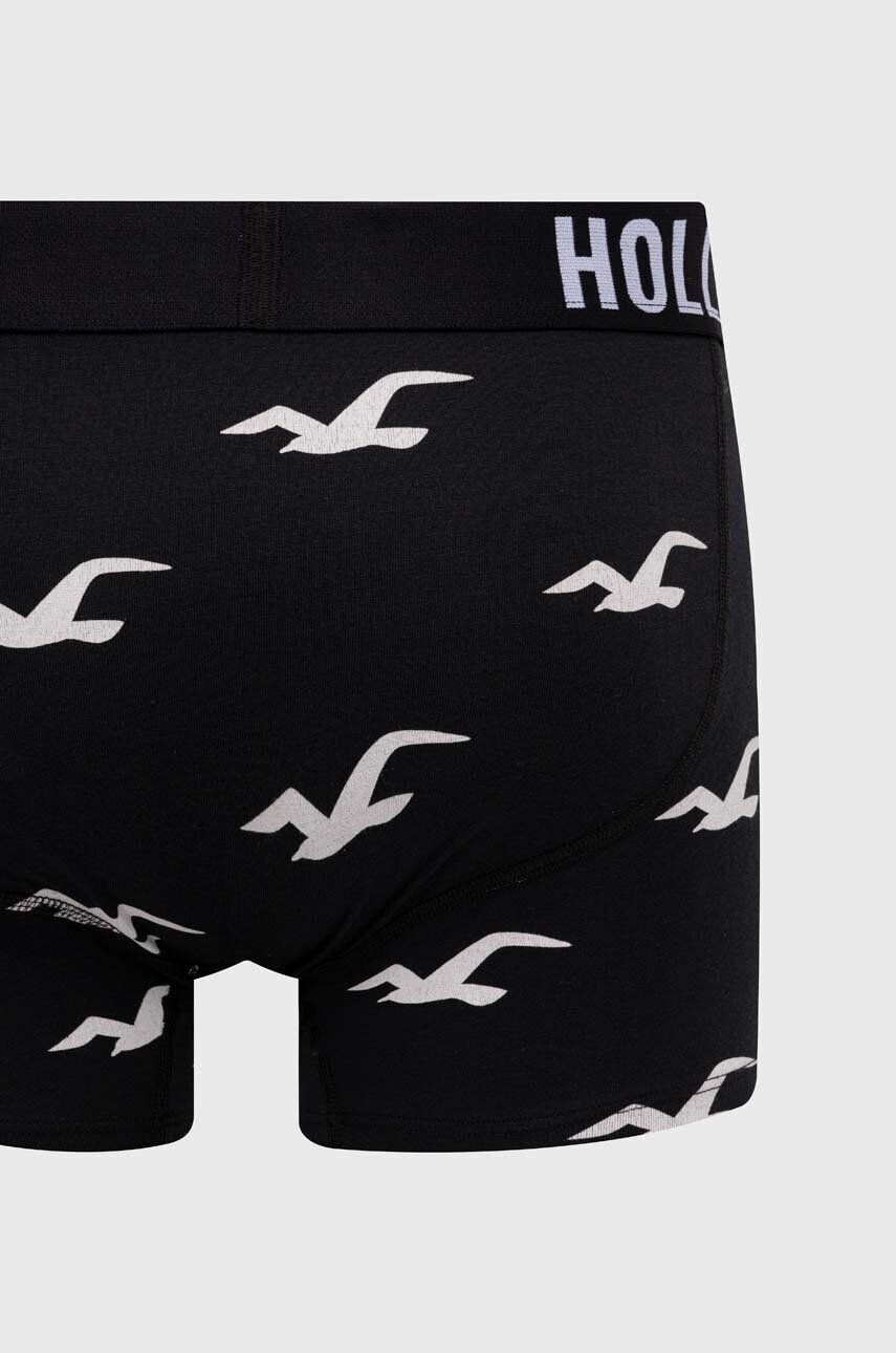 Hollister Co. boxeri 3-pack barbati culoarea rosu - Pled.ro