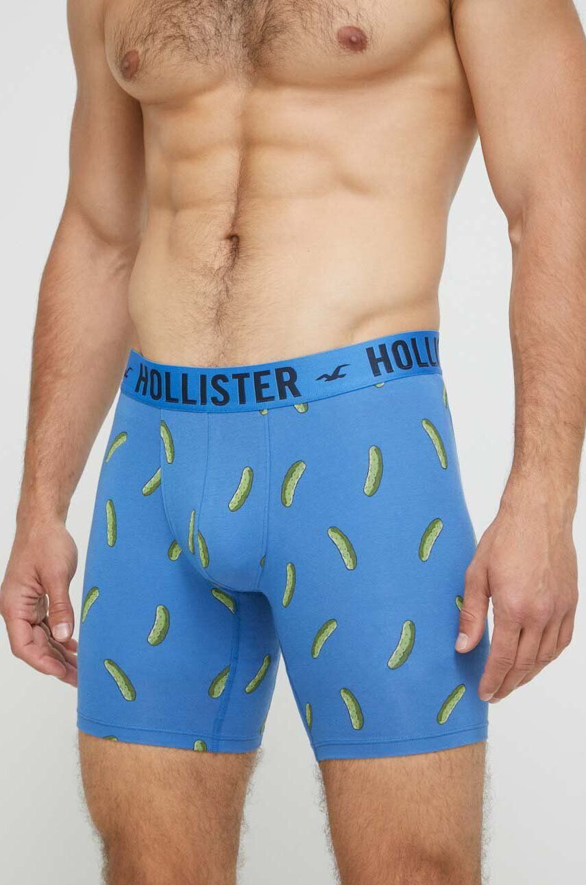 Hollister Co. boxeri 5-pack barbati culoarea galben - Pled.ro