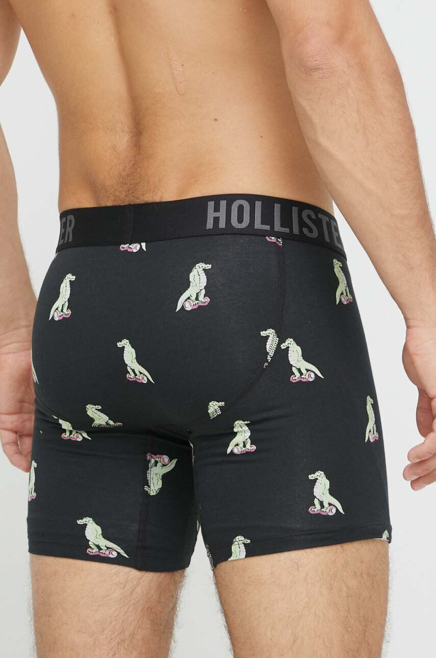 Hollister Co. boxeri 5-pack barbati culoarea galben - Pled.ro