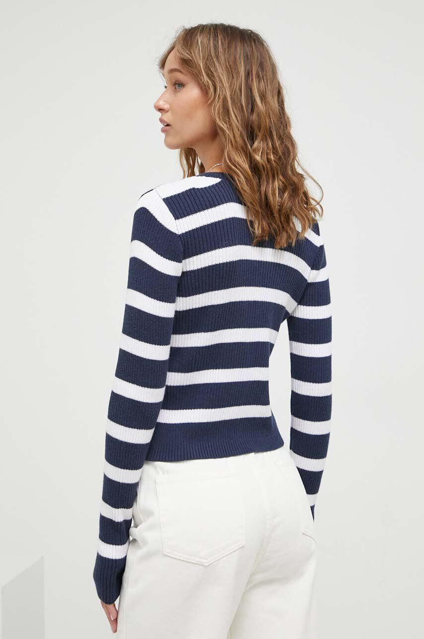 Hollister Co. cardigan femei culoarea albastru marin light - Pled.ro