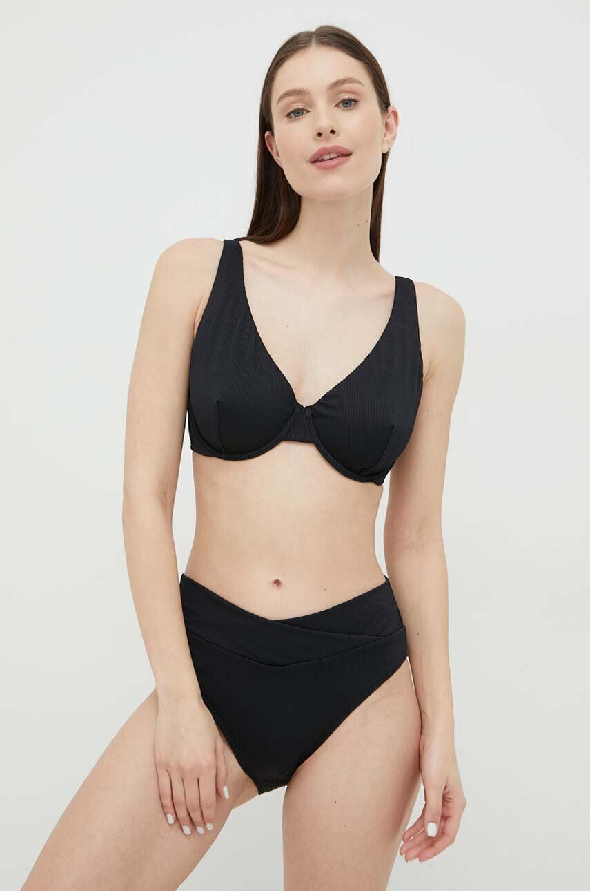 Hollister Co. chiloti de baie culoarea negru - Pled.ro