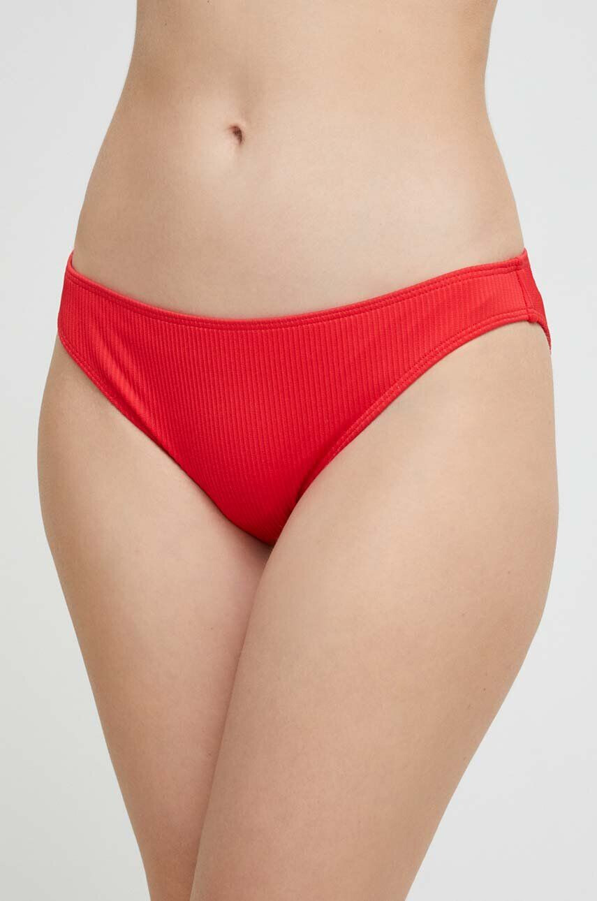 Hollister Co. chiloti de baie culoarea rosu - Pled.ro