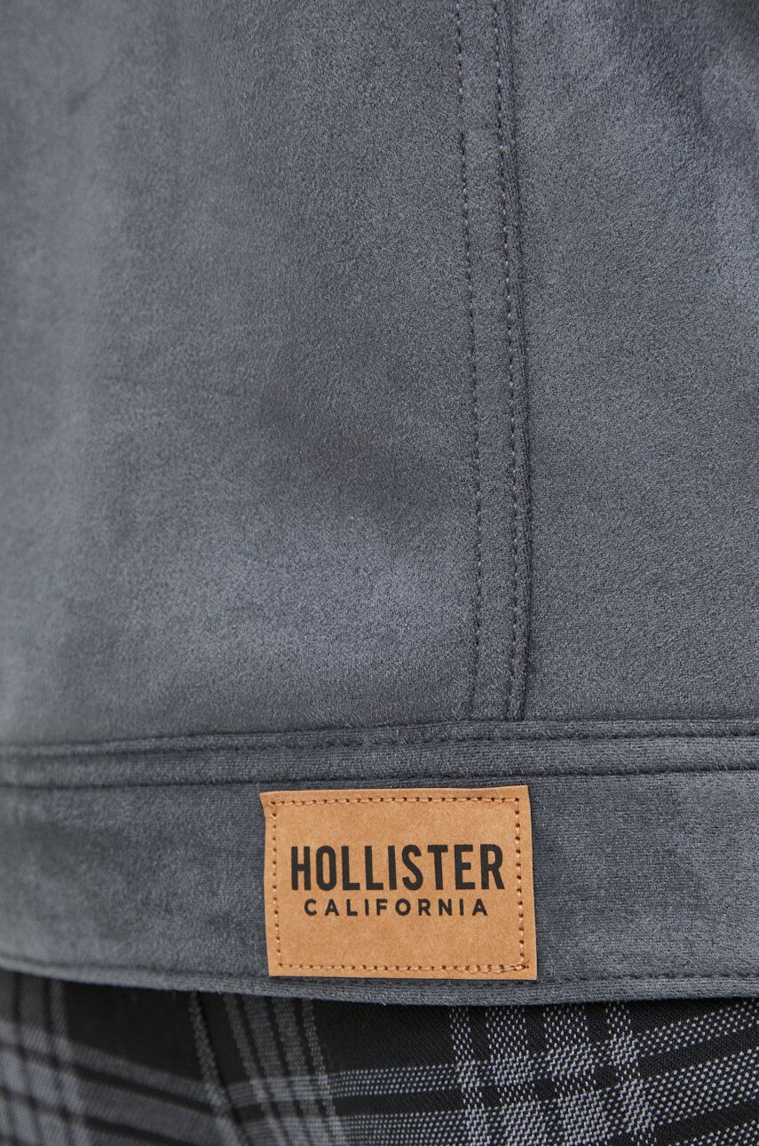 Hollister Co. geaca barbati culoarea gri de tranzitie - Pled.ro