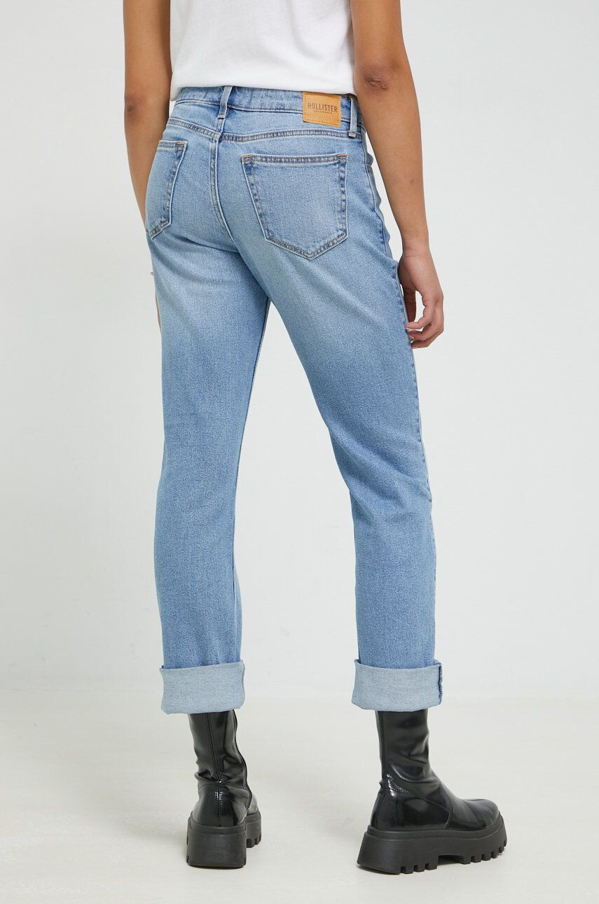 Hollister Co. jeansi femei high waist - Pled.ro