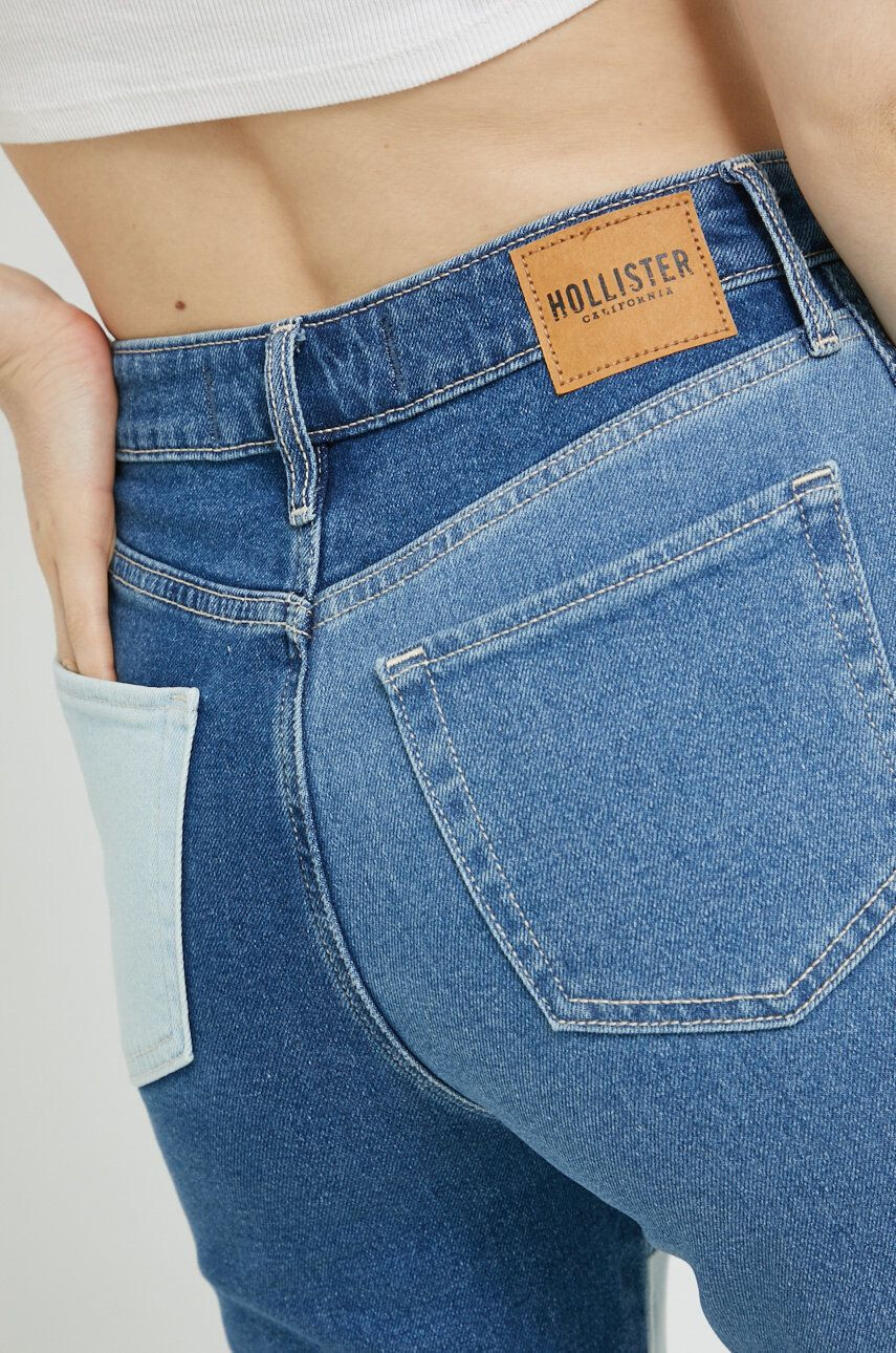 Hollister Co. jeansi femei high waist - Pled.ro