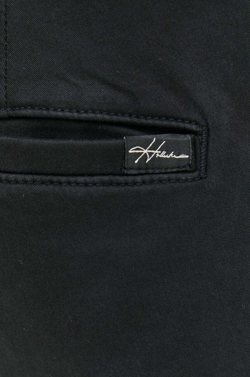 Hollister Co. pantaloni barbati culoarea negru mulata - Pled.ro