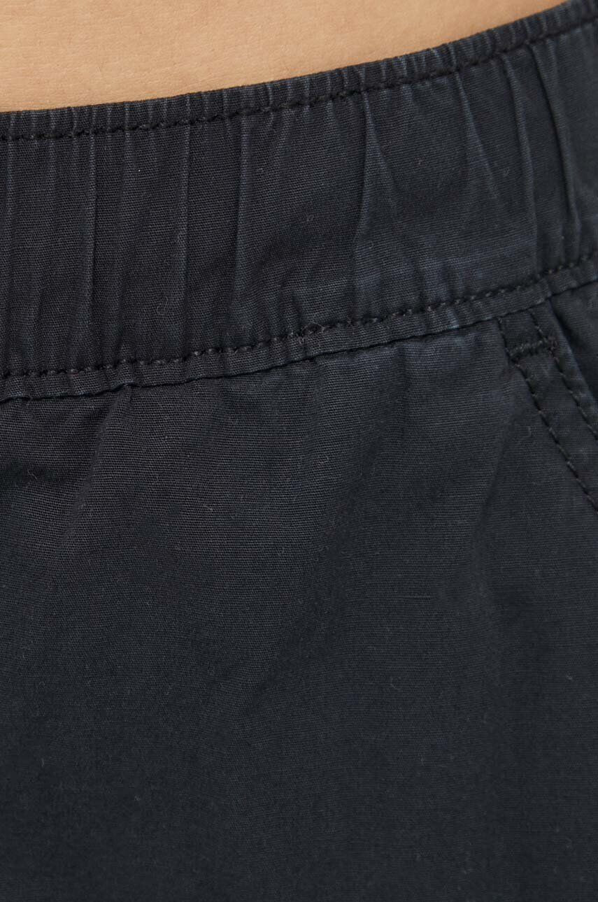 Hollister Co. pantaloni femei culoarea negru fason cargo high waist - Pled.ro