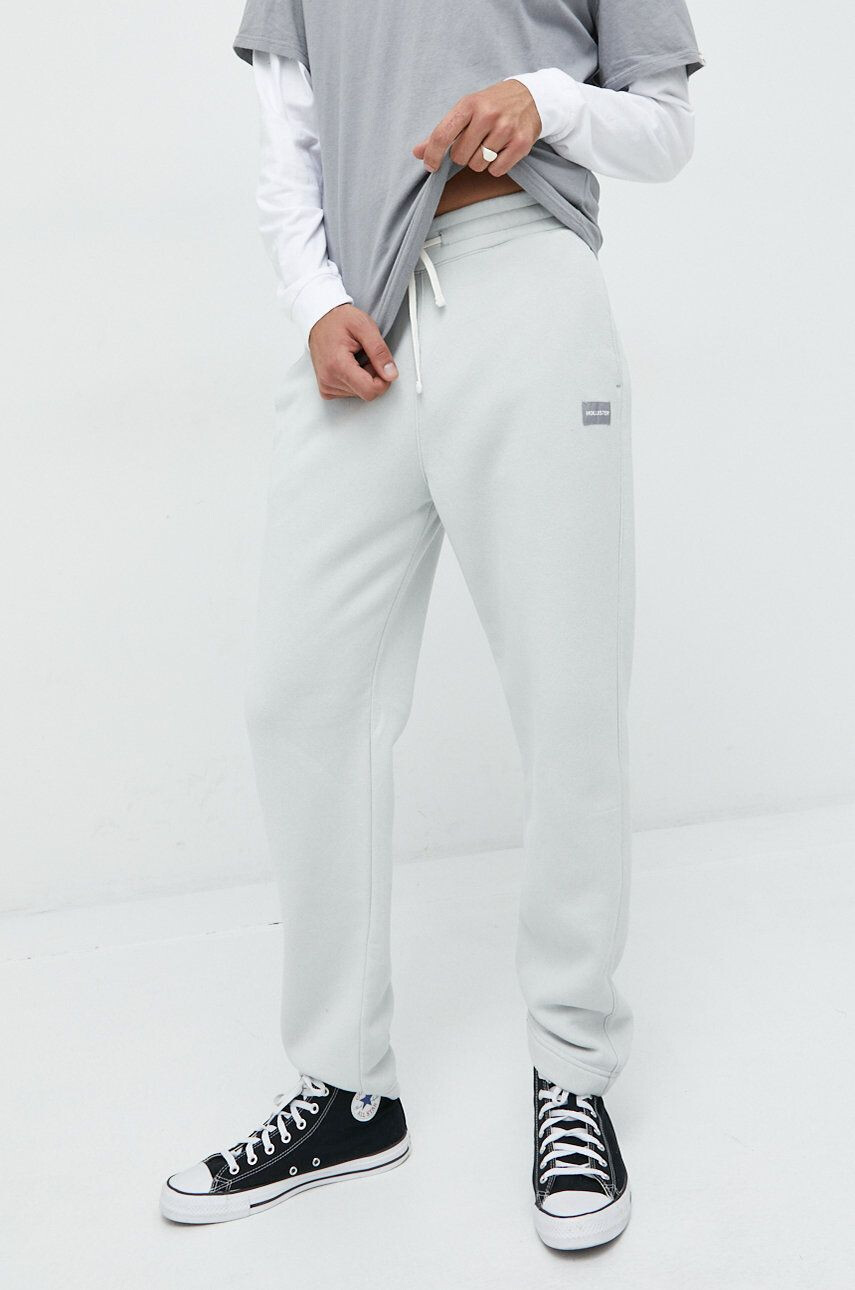 Hollister Co. pantaloni de trening barbati neted - Pled.ro