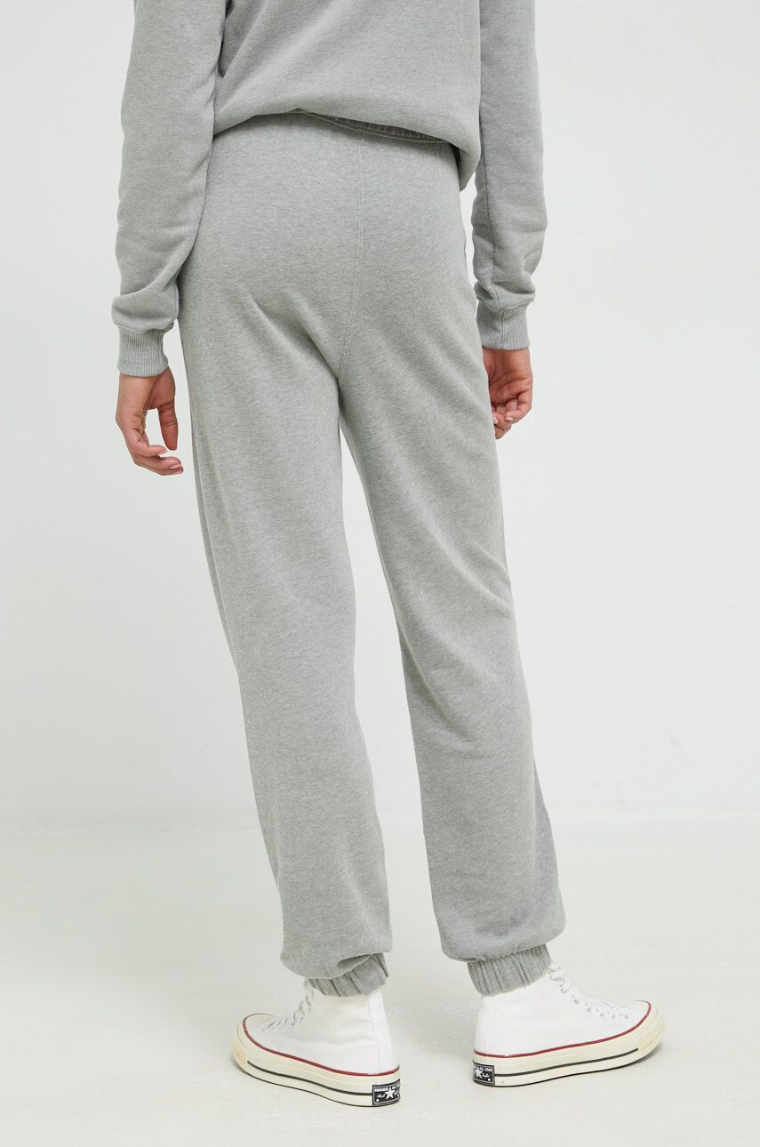 Hollister Co. pantaloni de trening femei culoarea gri neted - Pled.ro