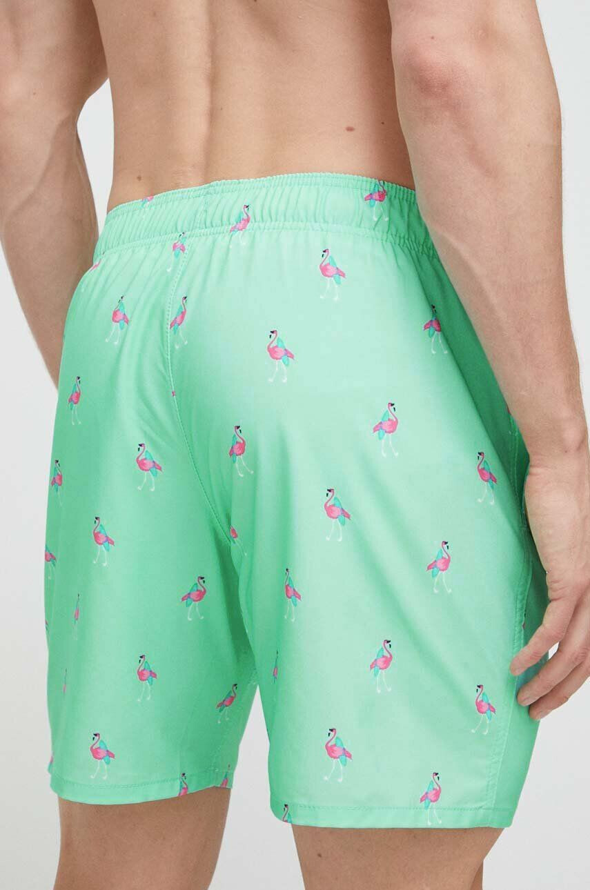 Hollister Co. pantaloni scurti de baie culoarea roz - Pled.ro