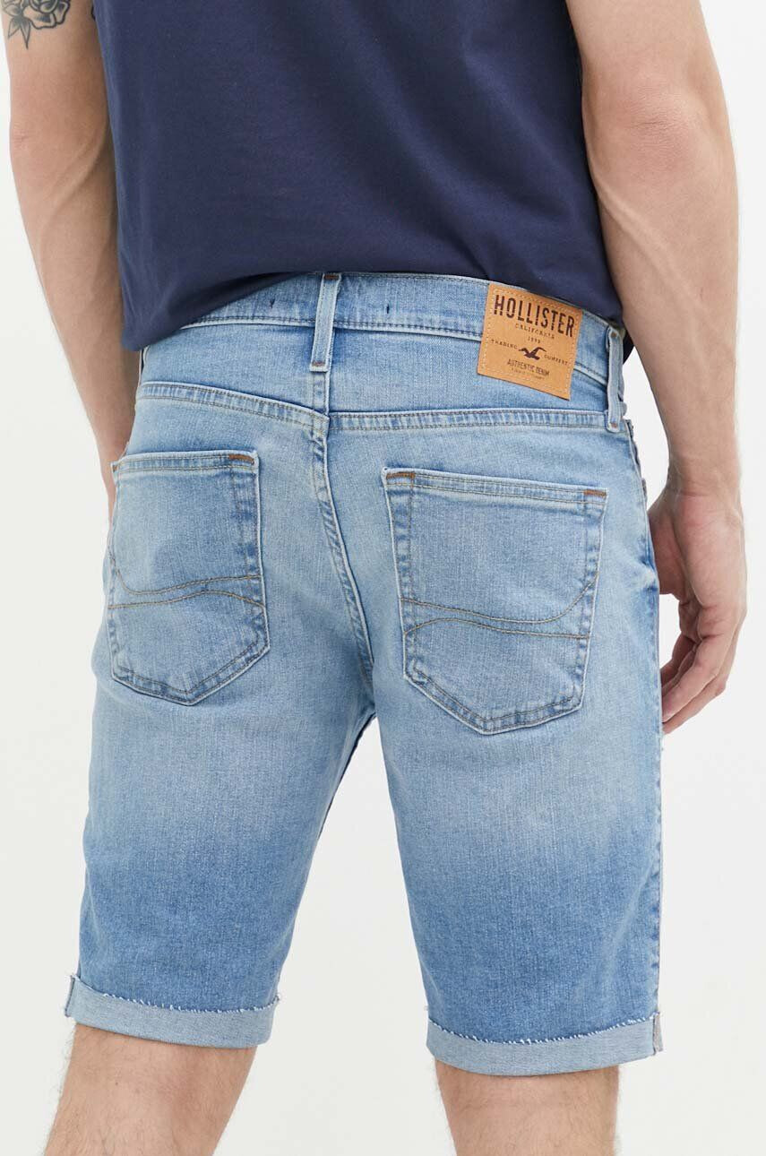 Hollister Co. pantaloni scurti jeans barbati - Pled.ro