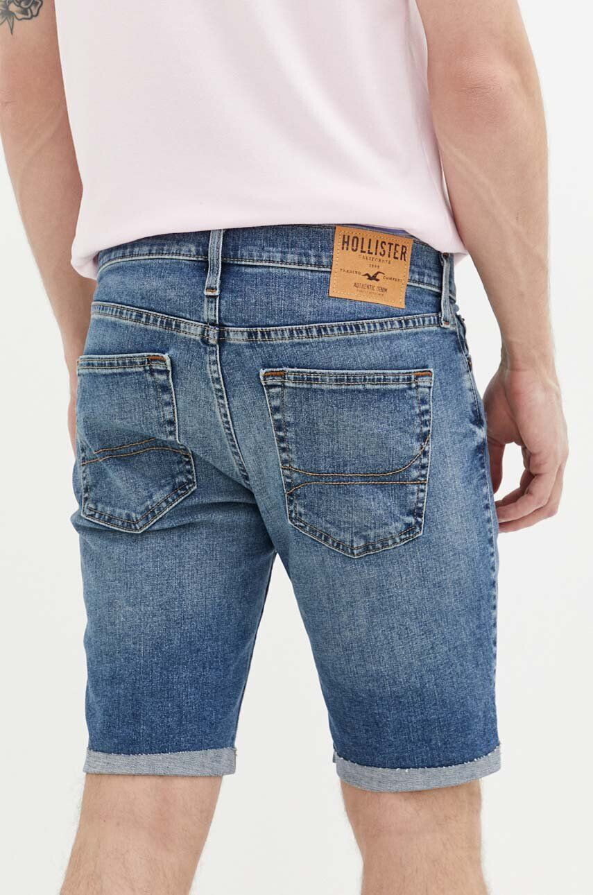 Hollister Co. pantaloni scurti jeans barbati - Pled.ro