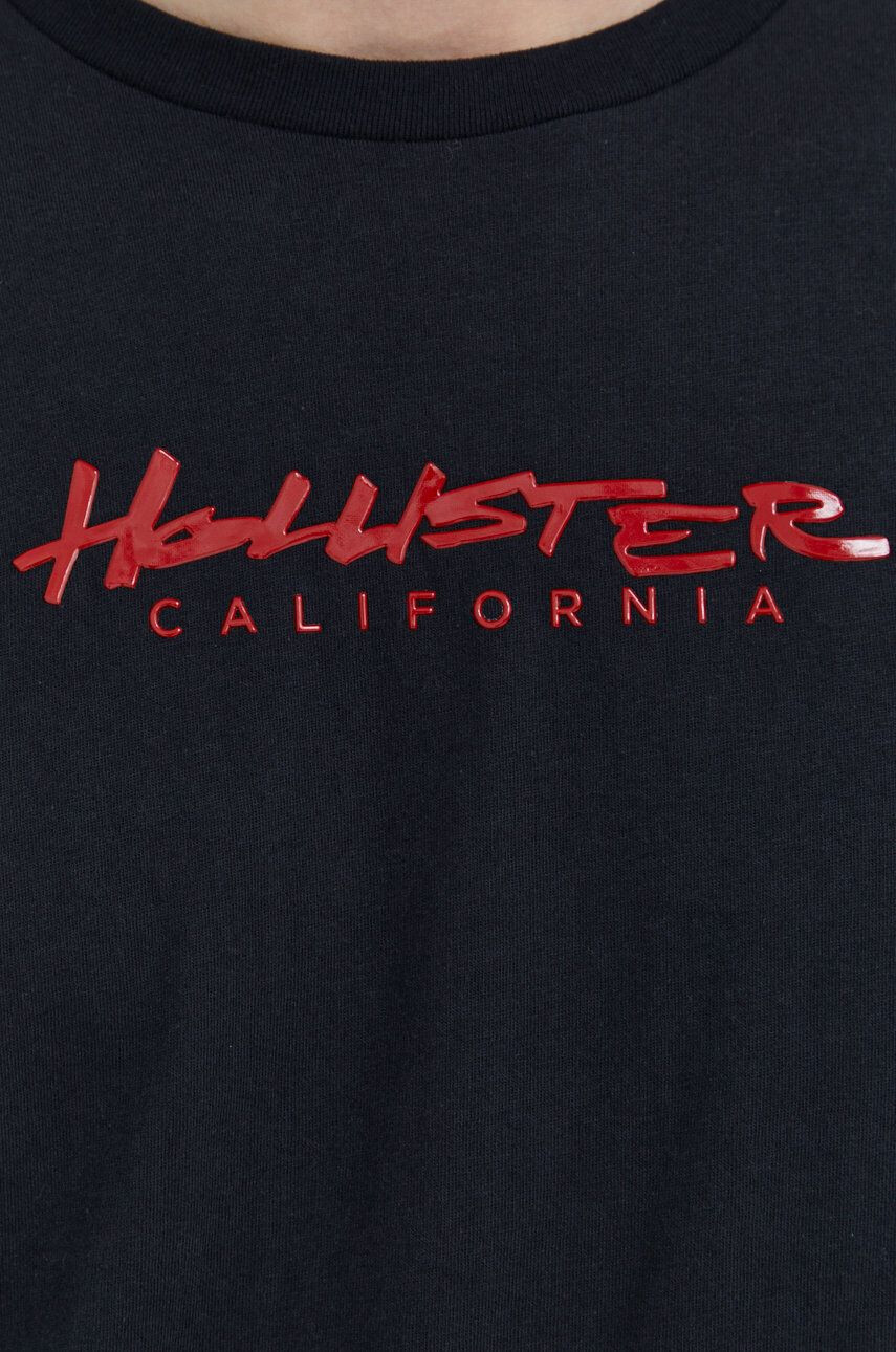 Hollister Co. tricou din bumbac - Pled.ro