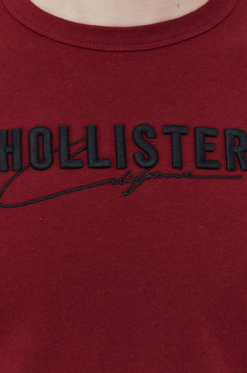 Hollister Co. tricou din bumbac - Pled.ro