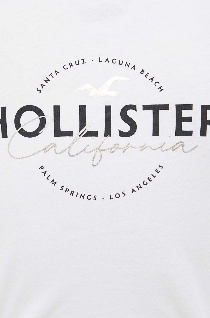 Hollister Co. tricou din bumbac - Pled.ro