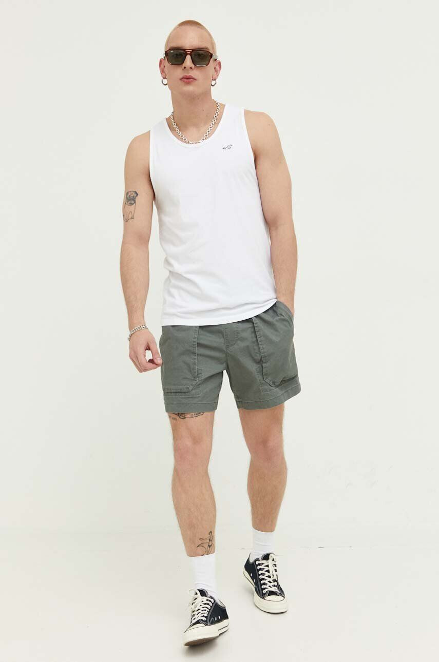 Hollister Co. tricou din bumbac - Pled.ro