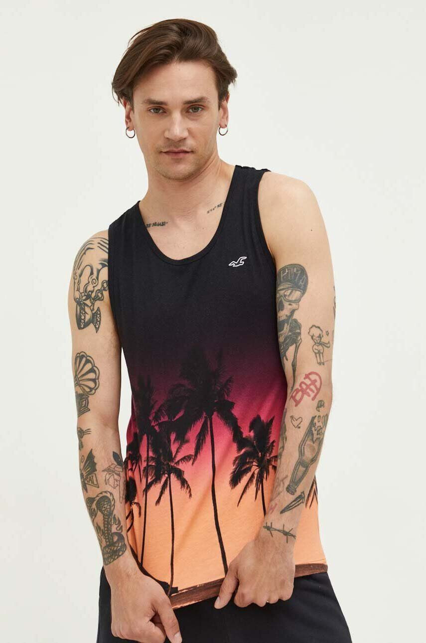 Hollister Co. tricou din bumbac - Pled.ro