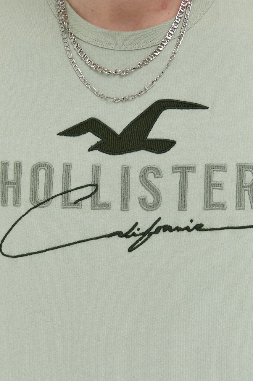 Hollister Co. tricou din bumbac - Pled.ro