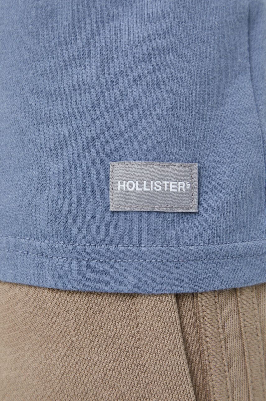 Hollister Co. tricou din bumbac - Pled.ro