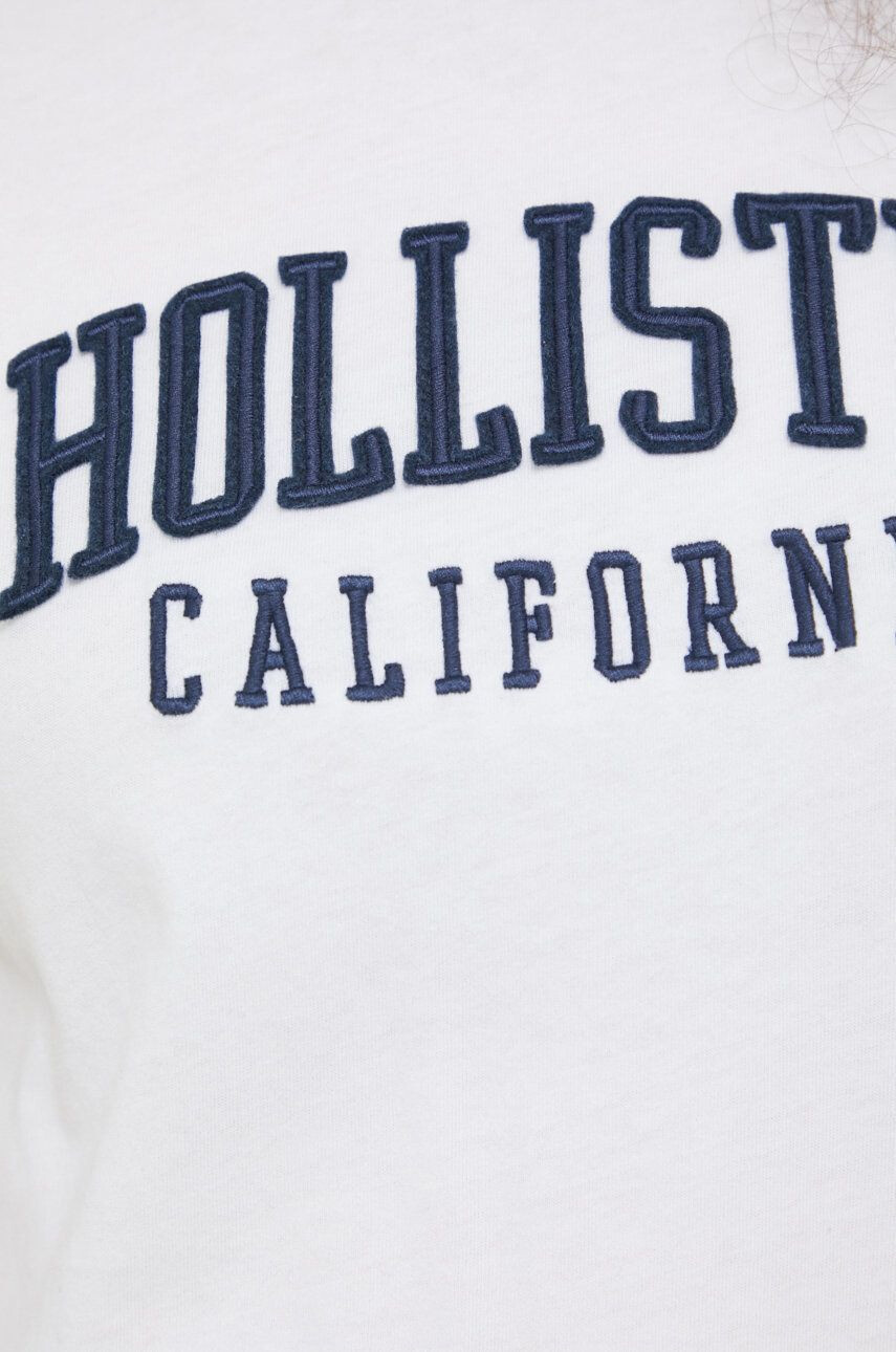 Hollister Co. tricou din bumbac - Pled.ro