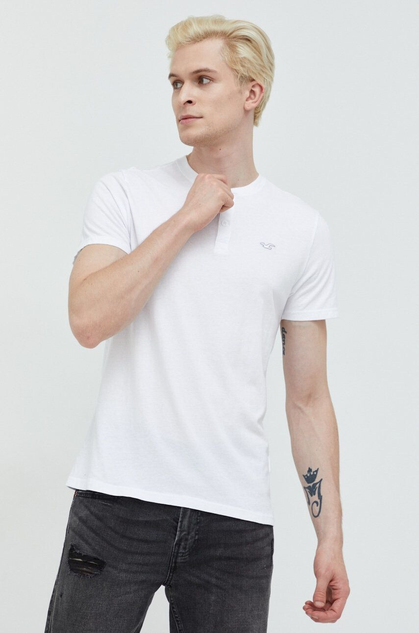 Hollister Co. tricou din bumbac - Pled.ro