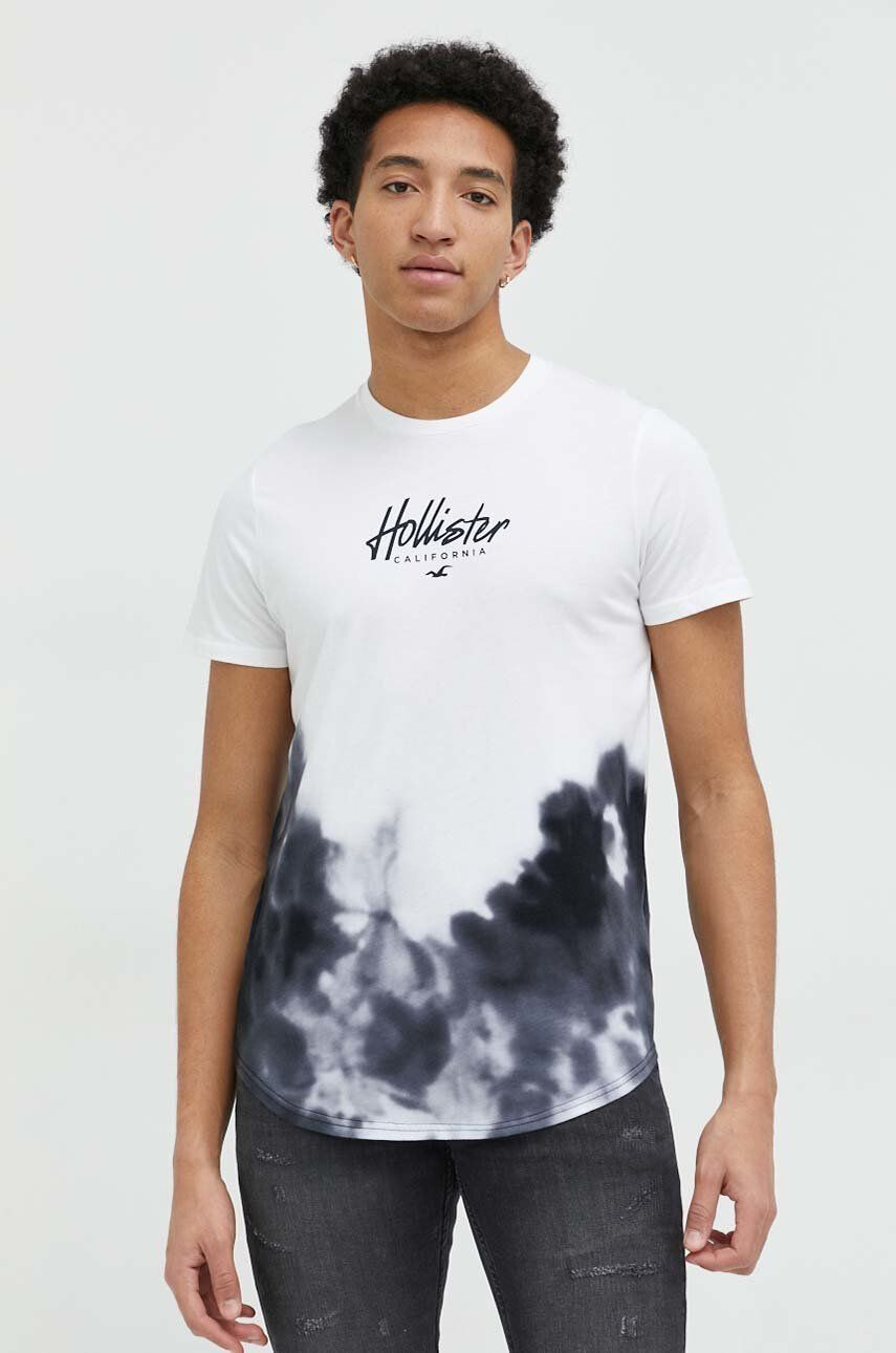 Hollister Co. tricou din bumbac - Pled.ro