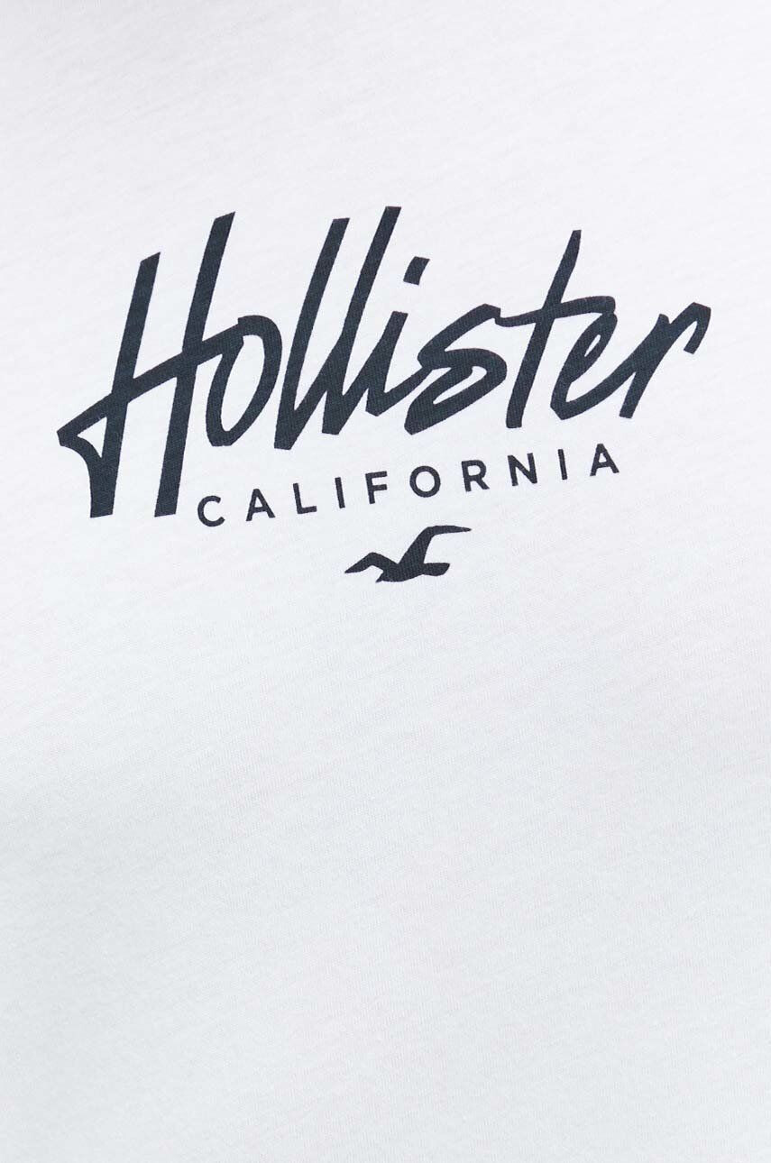 Hollister Co. tricou din bumbac - Pled.ro