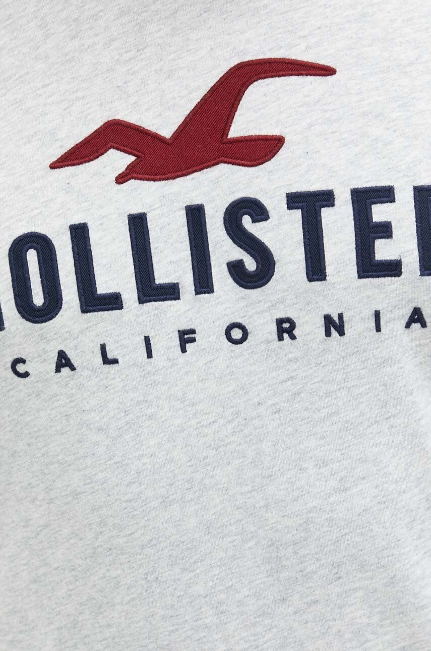 Hollister Co. tricou din bumbac - Pled.ro