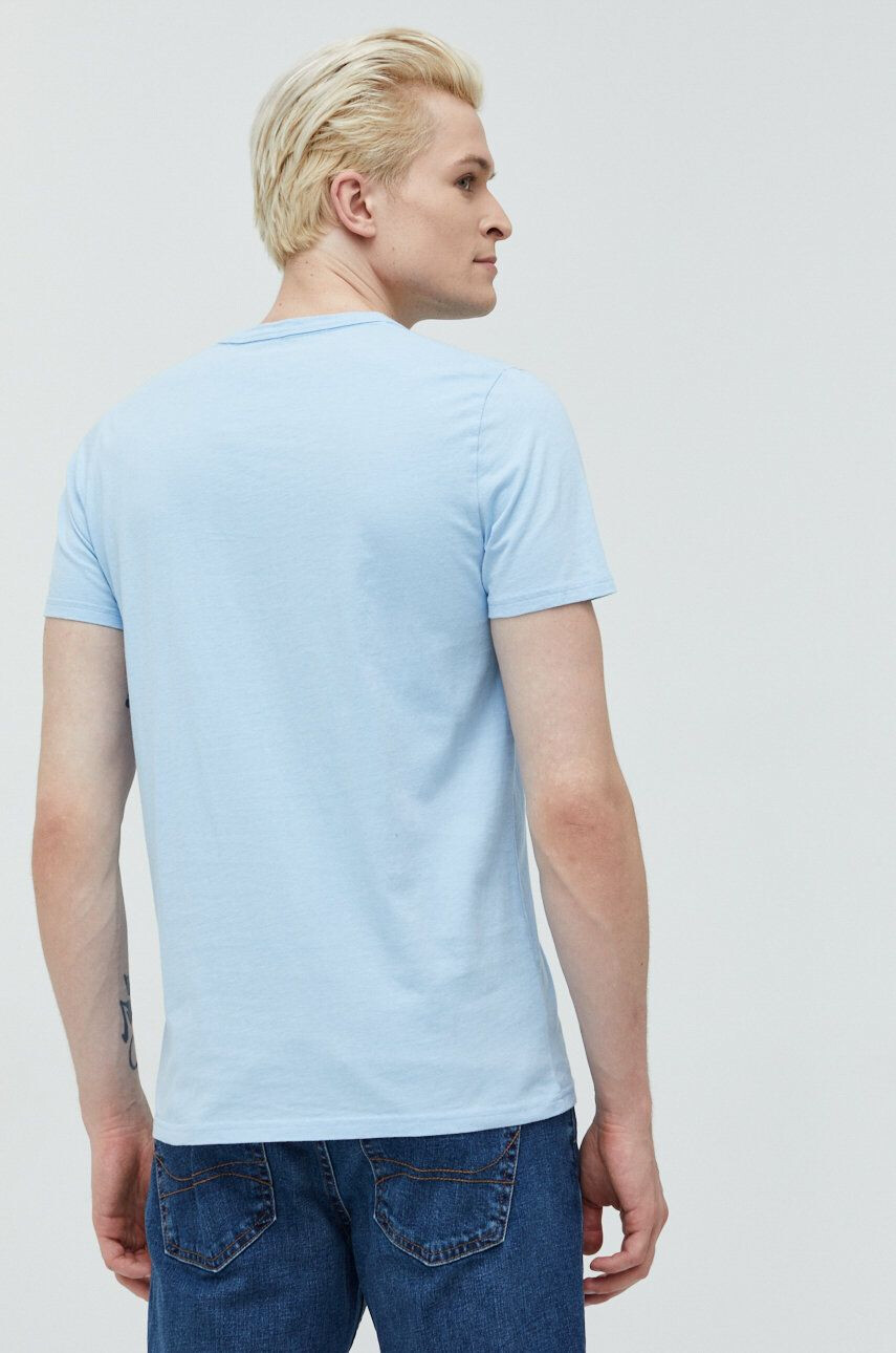 Hollister Co. tricou din bumbac - Pled.ro