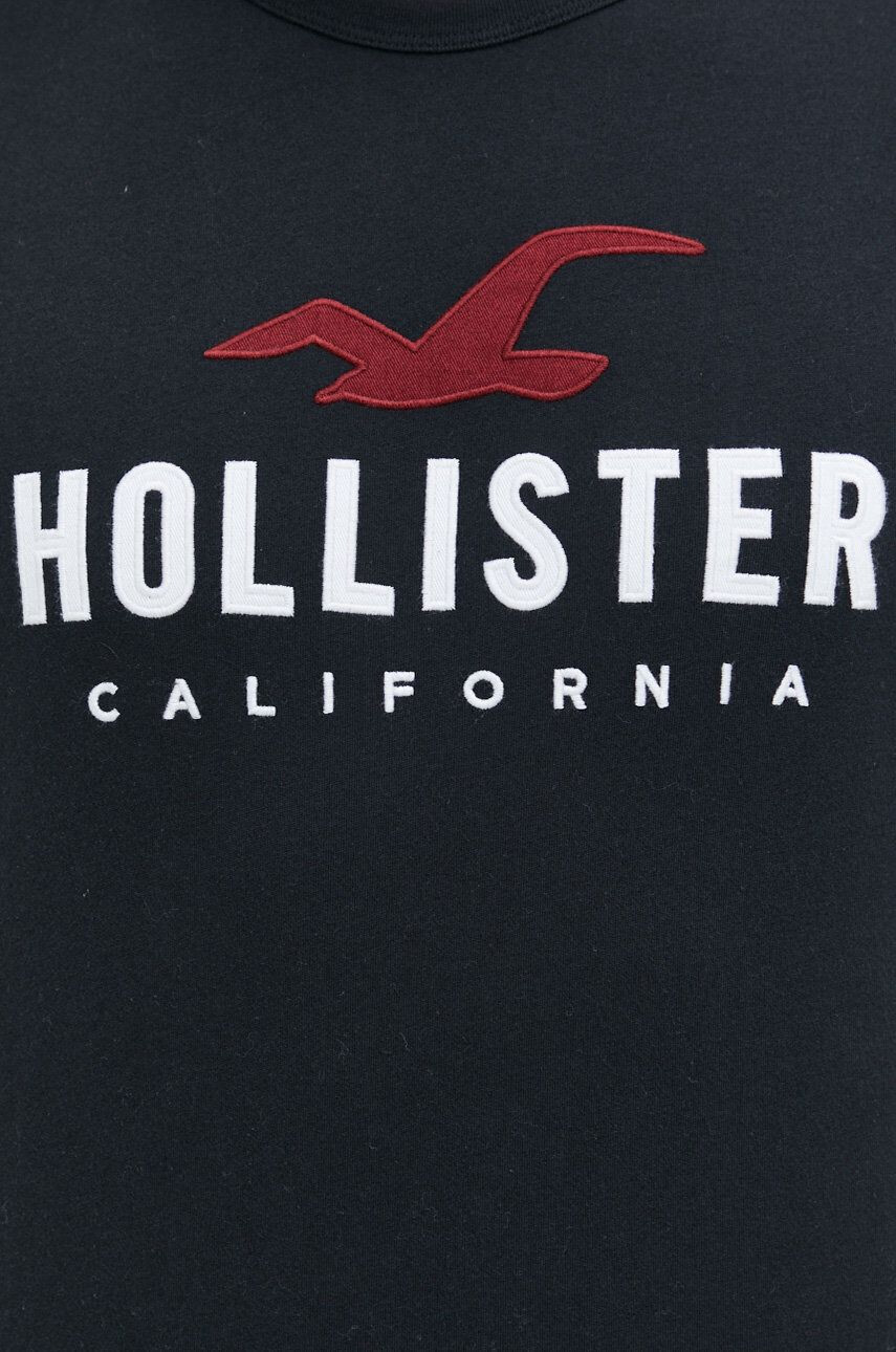 Hollister Co. tricou din bumbac - Pled.ro