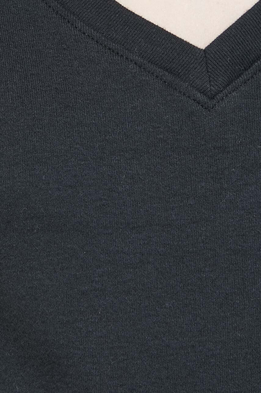 Hollister Co. tricou din bumbac culoarea negru - Pled.ro