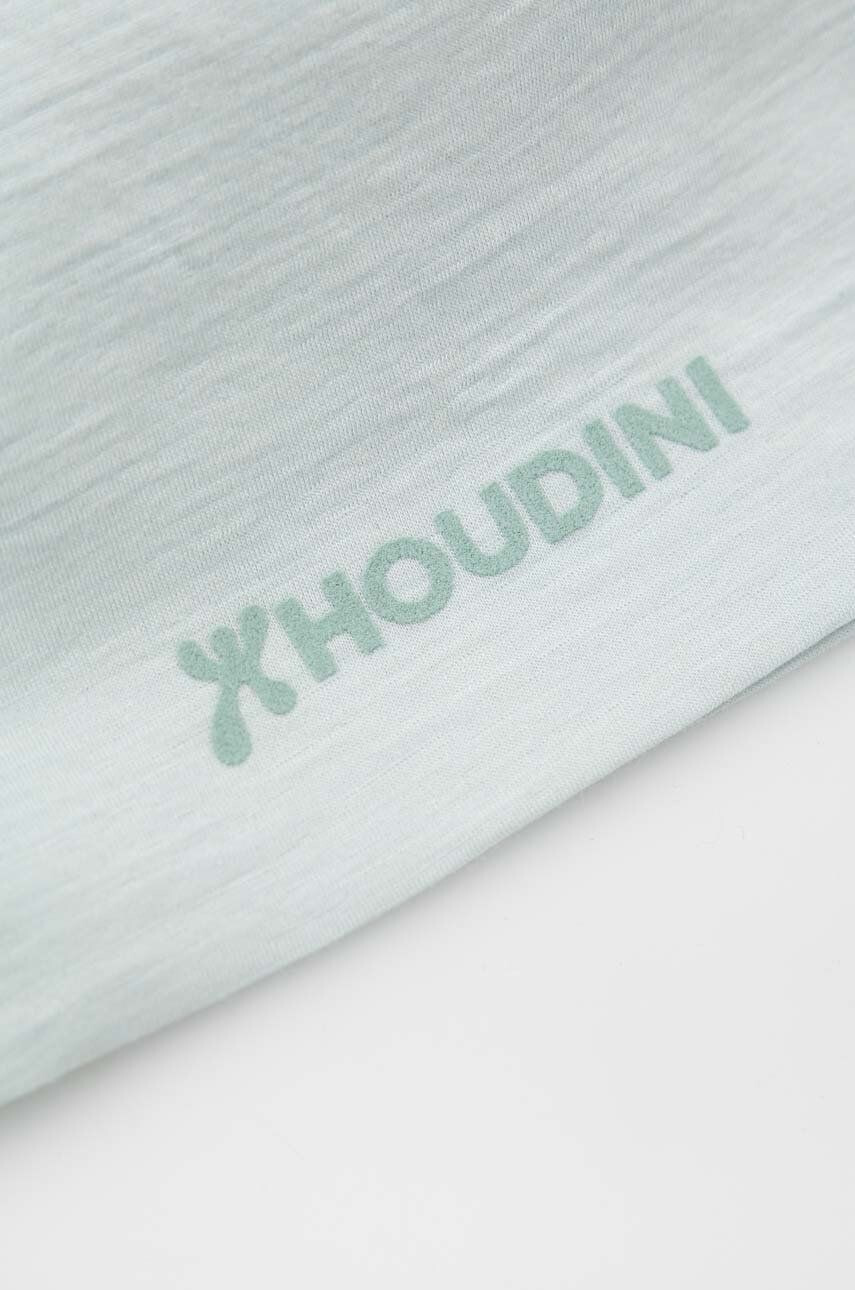 Houdini caciula Desoli culoarea verde de lana din tesatura neteda - Pled.ro