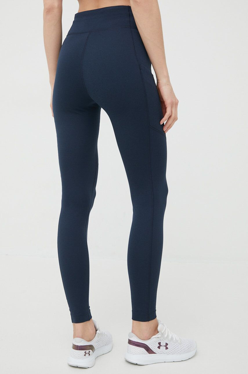 Houdini leggins sport Adventure femei culoarea albastru marin neted - Pled.ro