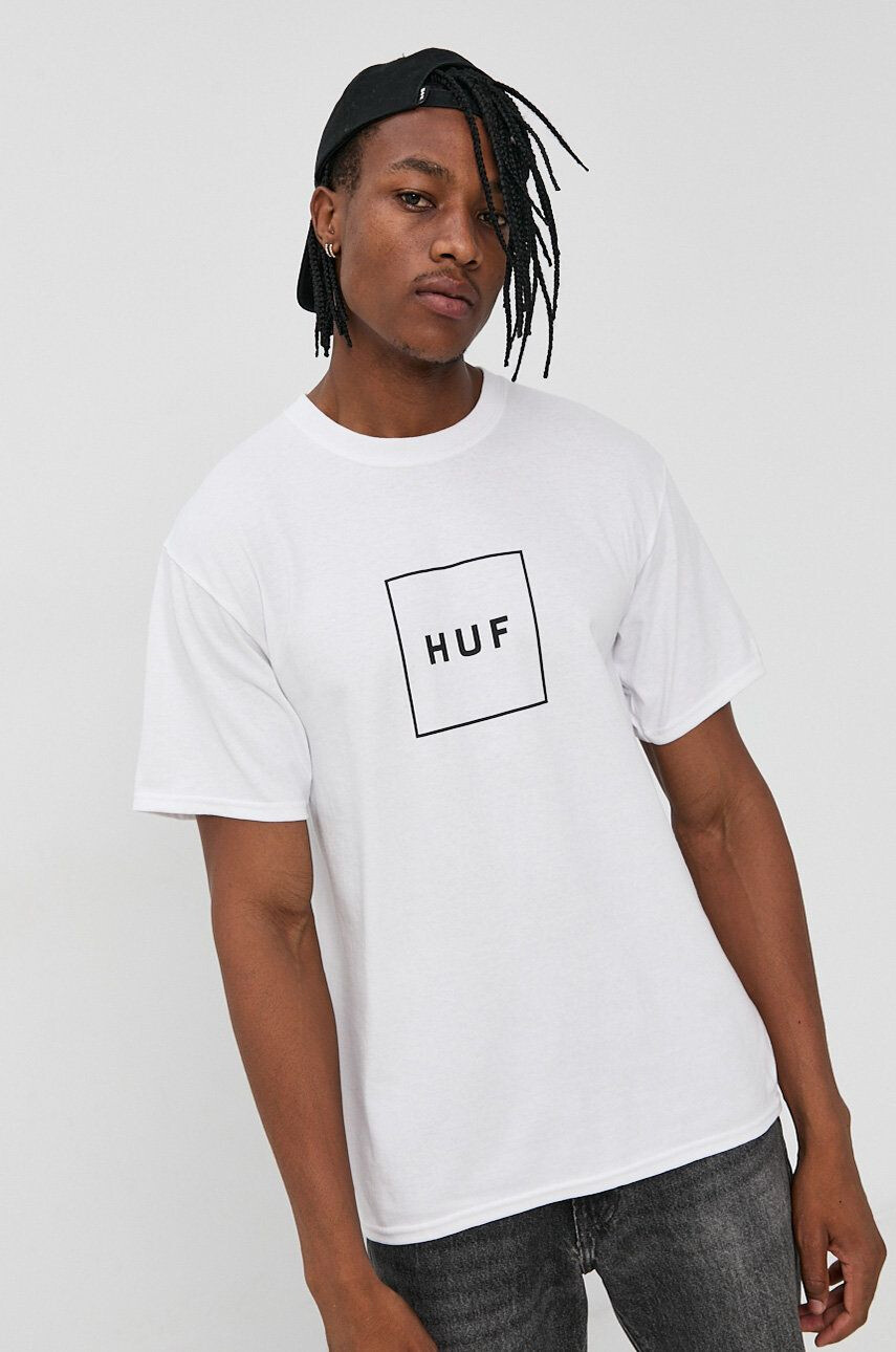 Huf Tricou din bumbac - Pled.ro