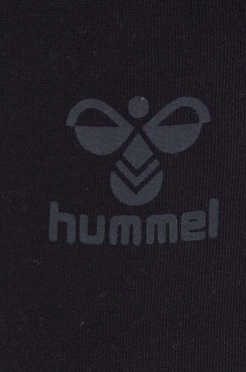 Hummel pantaloni de trening culoarea albastru marin neted - Pled.ro