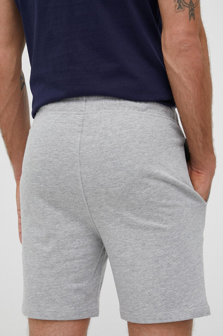 Hummel pantaloni scurti barbati culoarea gri melanj - Pled.ro