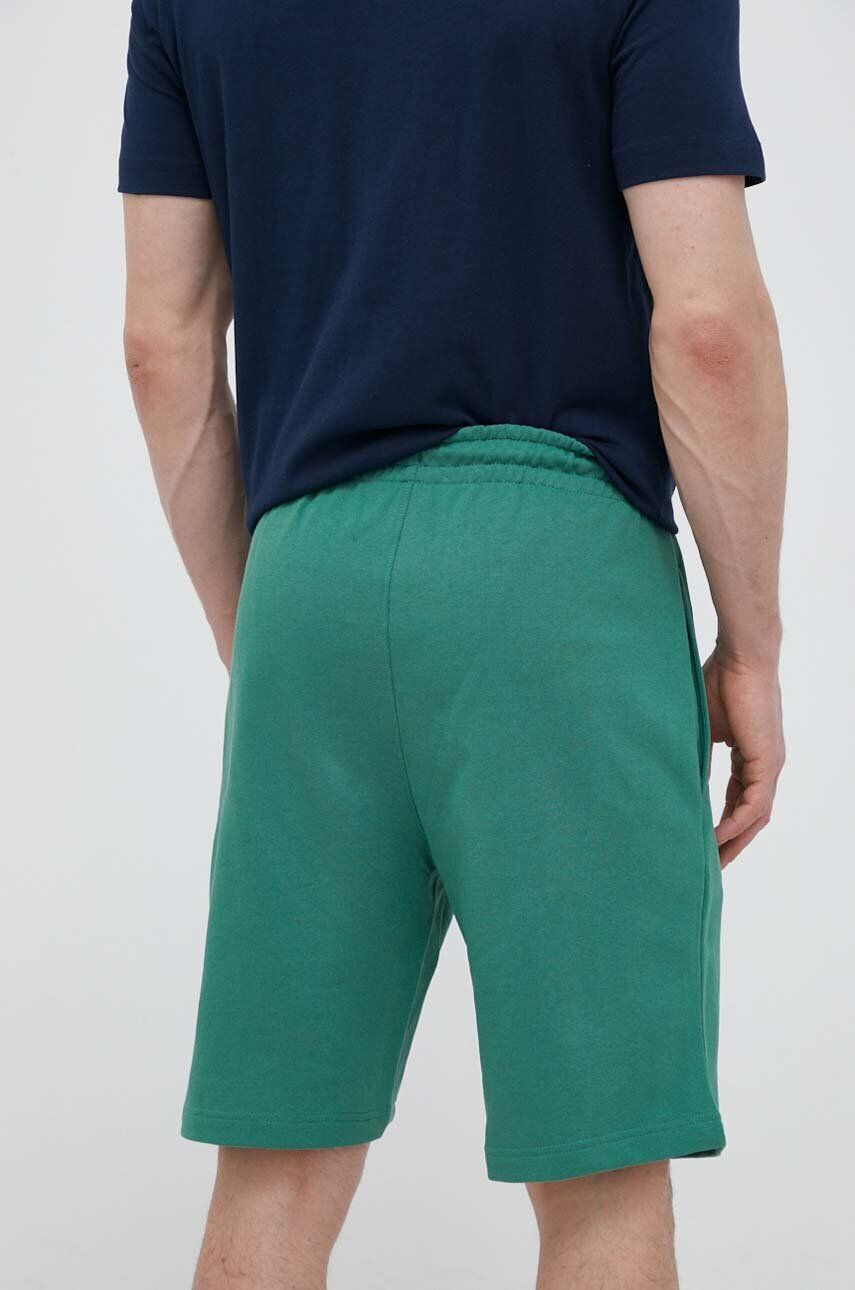 Hummel pantaloni scurti barbati culoarea verde melanj - Pled.ro