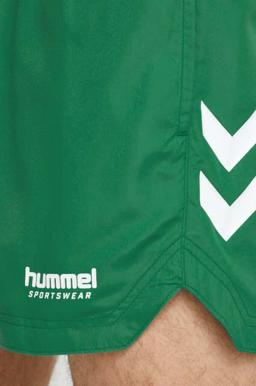 Hummel pantaloni scurti de baie culoarea verde - Pled.ro