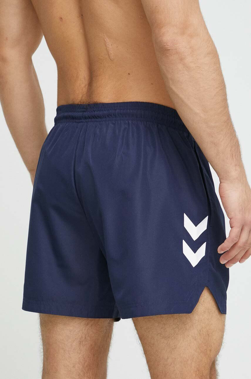 Hummel pantaloni scurti de baie culoarea albastru marin - Pled.ro